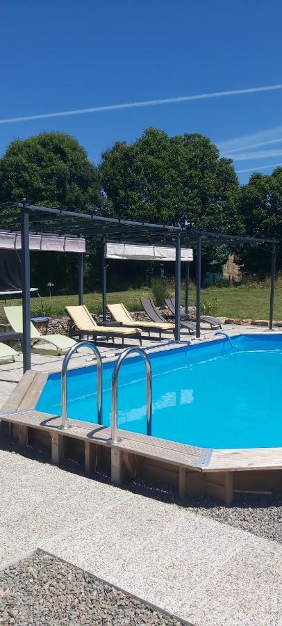 Sharecroppers Cottage With Swimming Pool Pagéas Exterior foto